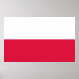 Póster Polonia - Bandera polaca