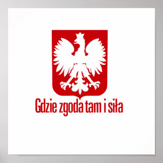 Póster Polonia-Con unidad