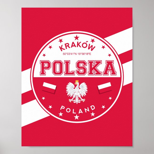 Póster Polonia Cracovia (Frente)