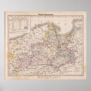 Póster Polonia del oeste