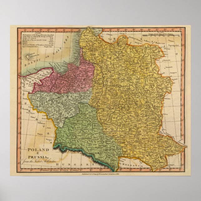 Póster Polonia, Prusia (Frente)