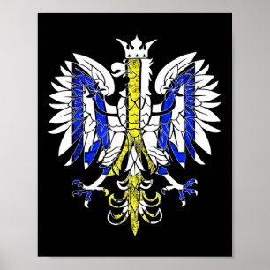 Póster Polonia y Ucrania Patrimonio polaco ucraniano Águi