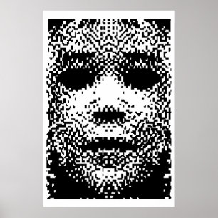 Póster Polvo del pixel