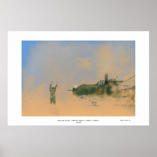 Póster Polvo deslumbrante B24J Libertador África del Nort