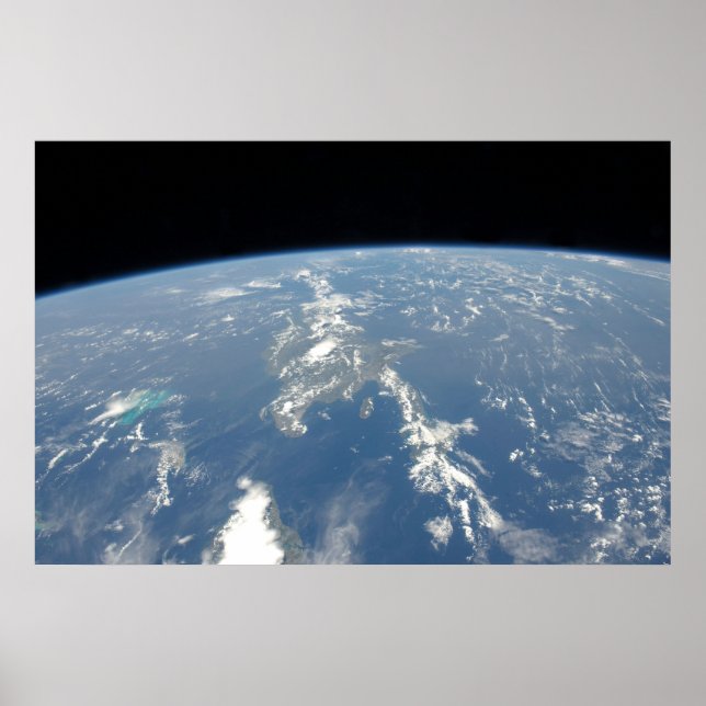 Póster Polvo Saharaui Que Se Incide Hacia Occidente En El (Frente)