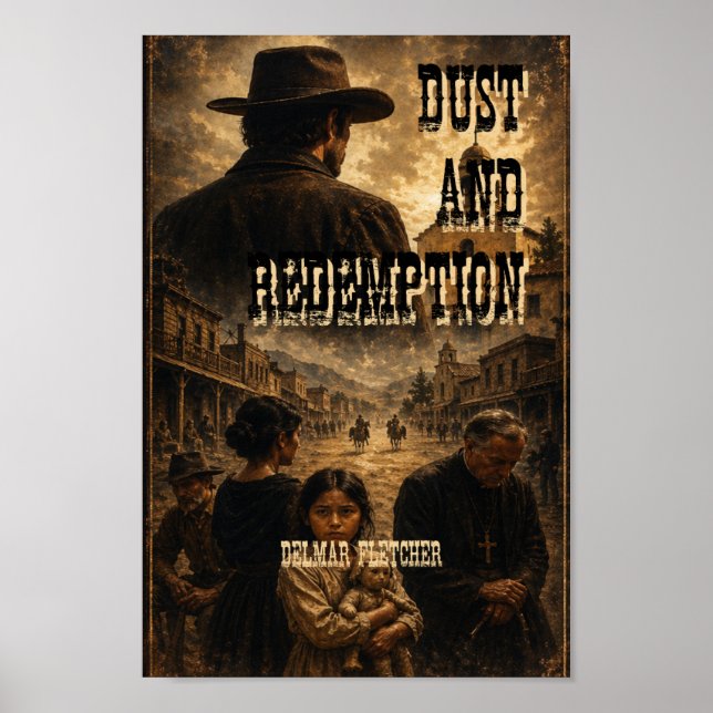 Póster Polvo y Redención (Frente)