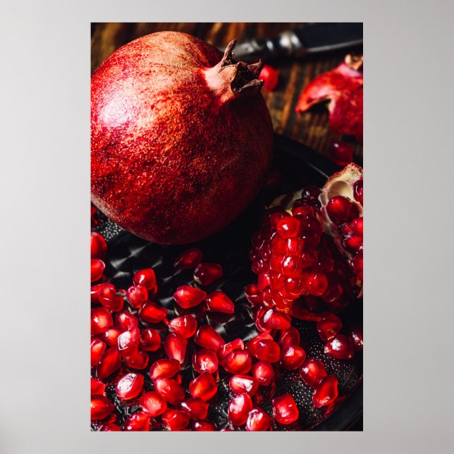 Póster Pomegranato de rubí (Frente)