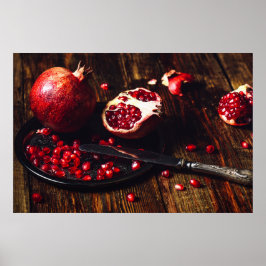 Póster Pomegranato de rubí