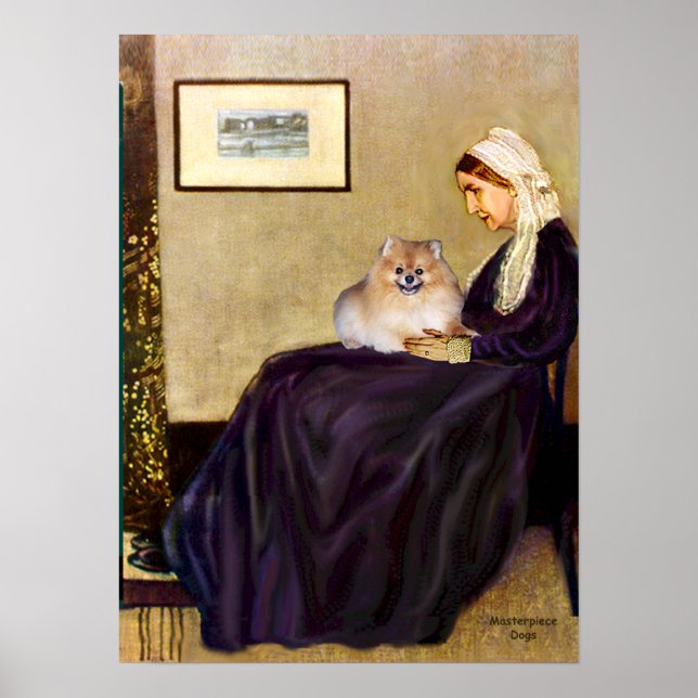 Póster Pomerania 4 - La madre de Whistler (Frente)