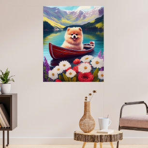 Póster Pomerania en una paleta: Una aventura escénica