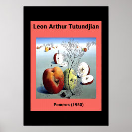 Póster Pommes de Leon Arthur Tutundjian (1950)