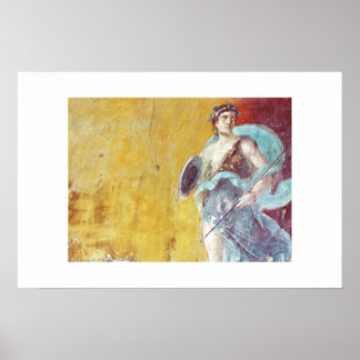Póster Pompeya Fresco