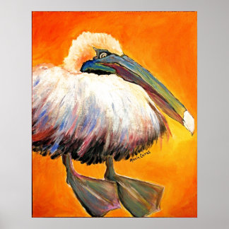 Póster Pompous Pelican