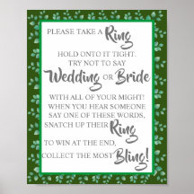 Pon un anillo en el Rótulo de juego Eucalyptus Bri