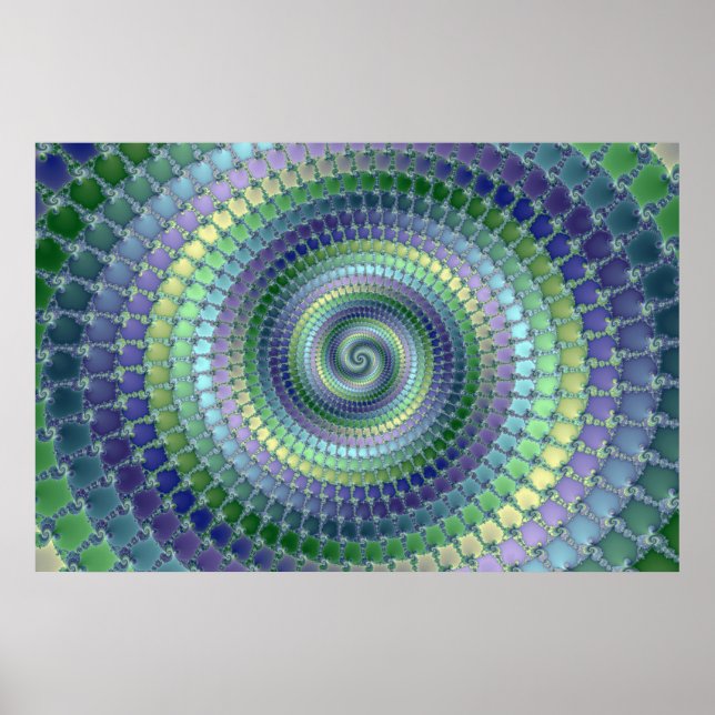 Póster Ponderación - Fractal (Frente)