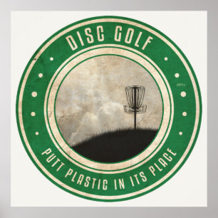 Póster Poner el plástico en su lugar