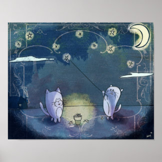 Póster Poner las estrellas en su Sky Print