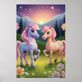 Póster Ponies