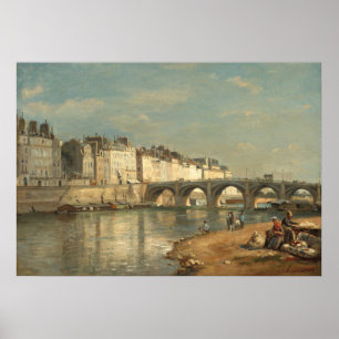 Póster Pont de la Tournelle - Bella Artes Stanislas Lépin