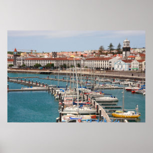 Póster Ponta Delgada - Azores