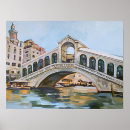Póster Ponte Rialto | Venecia, Italia