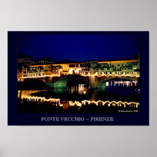 Póster Ponte Vecchio