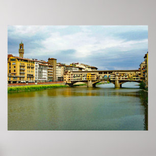 Póster Ponte Vecchio 1 Poster