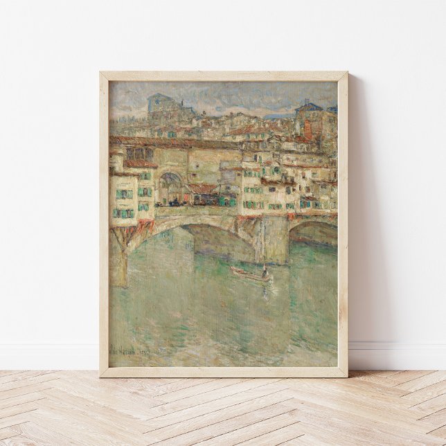 Póster Ponte Vecchio | Childe Hassam (Subido por el creador)