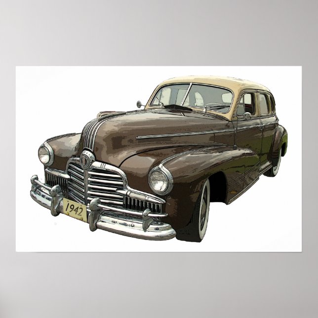 Póster Pontiac 1942 (Frente)