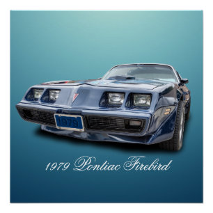 PÓSTER PONTIAC FIREBIRD 1979