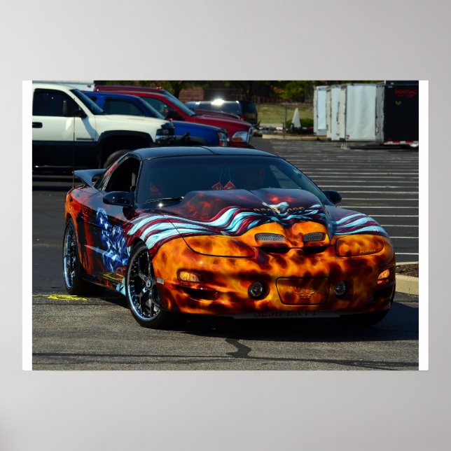 Póster Pontiac Trans Am Ram Air (Frente)