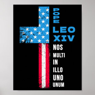 Póster Pontifex - Estados Unidos - Papa Leo Xiv