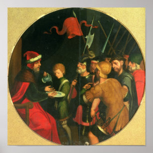 Póster Pontius Pilate que se lava las manos