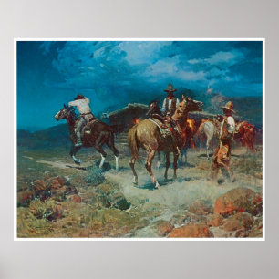 Póster Pony Express