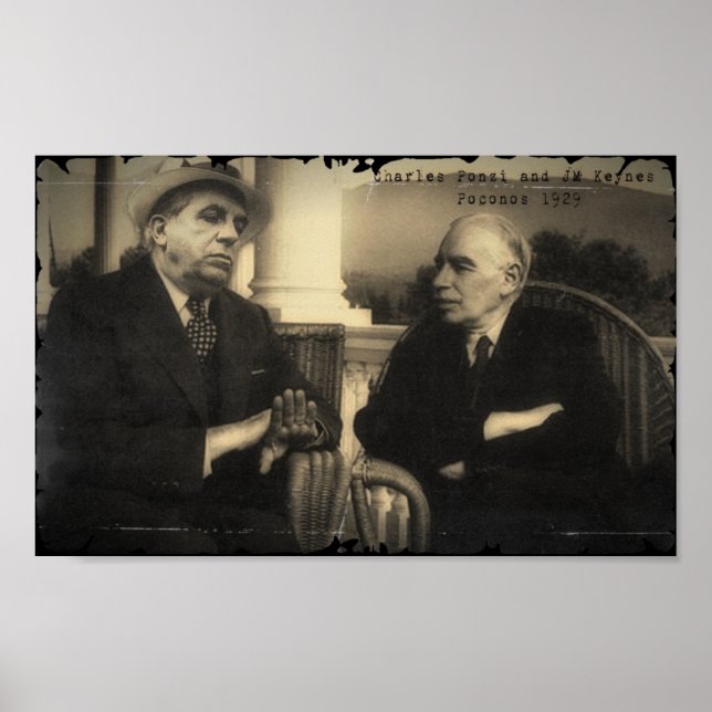 Póster Ponzi en los Poconos (Frente)