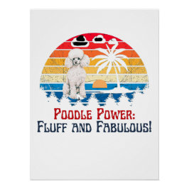 Póster Poodle
