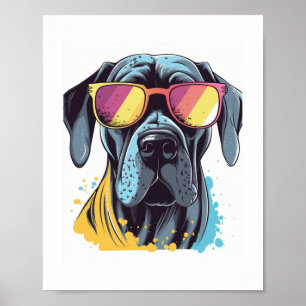 Póster Poodle De Juguetes - Elegancia Tiene Cuatro Pierna