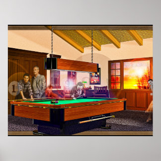 Póster Pool Ghosts
