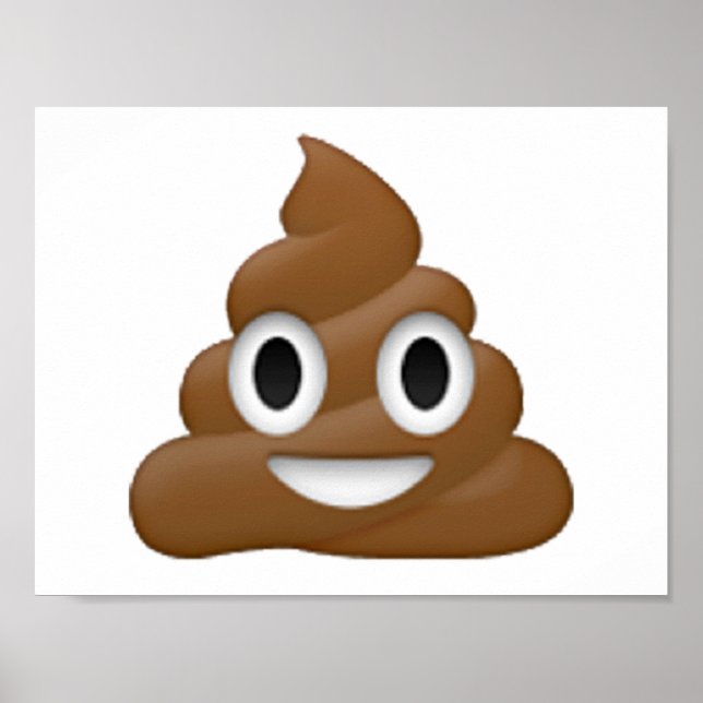 Póster Poop - Emoji (Frente)