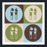 Póster Pop Art Chemical Engineering<br><div class="desc">Pop Art Chemical Engineering. Get this fun design featuring your hobby,  occupation,  or obsession on great t-shirts,  stickers & much more. They also make great gifts!</div>