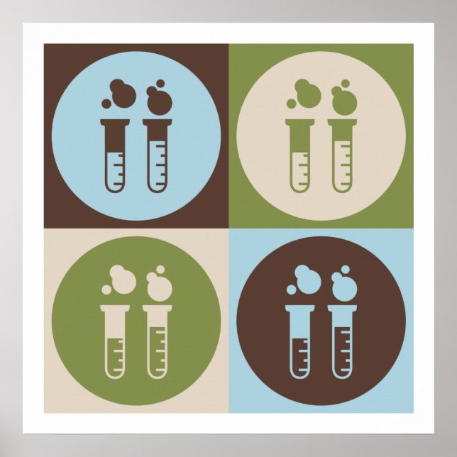 Póster Pop Art Chemical Engineering (Frente)
