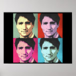 Póster Pop Art Justin Trudeau - Tamaño completo -.png<br><div class="desc">Justin Trudeau camisetas y Trudeau Apparel de PolitiClothes.com Tu punto caliente canadiense para ropa política y regalos recorre 1.000 de tés de humor y diseños políticos canadienses en camisetas,  pegatinas para parachoques,  caramelos,  botones,  tarjetas,  tazas,  Posters y más!. SEGUIRNOS EN LÍNEA: TIENDA: http://www.Politiclothes.com FACEBOOK: http://www.facebook.com/politiclothes TWITTER: http://www.twitter.com/politiclothes</div>