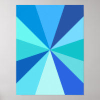 Pop Art Modern 60 Rays Geométricos divertidos en a