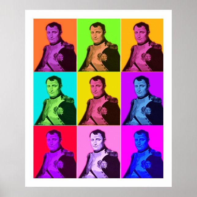 Póster Pop Art Napoleon (Frente)