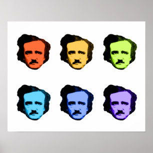 Póster Pop Art Poe