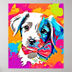 Póster Pop Art Puppy