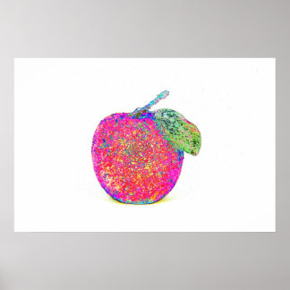 Póster Pop Art Sparkling Apple