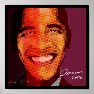Póster Pop_Barack_Obama