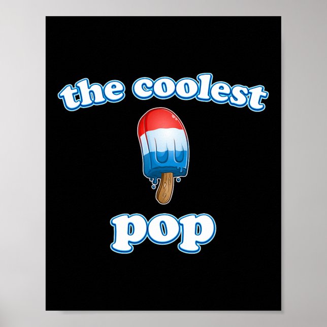 Póster Pop Ever Fathers Day Popsics Top Para Dad Rocket 4 (Frente)