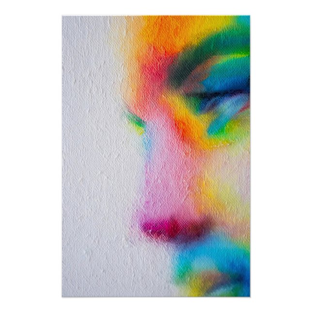 Póster Pop Femme: Explosión de colores (Anverso)